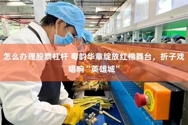 怎么办理股票杠杆 粤韵华章绽放红棉舞台，折子戏唱响“英雄城”