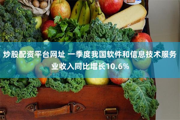 炒股配资平台网址 一季度我国软件和信息技术服务业收入同比增长10.6%